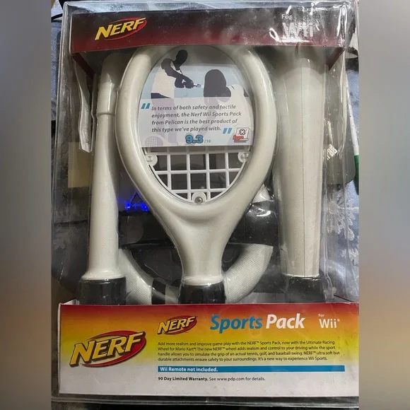 NIP Nintendo Wii Nerf Sports Pack